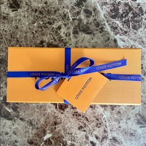 LV Empty Perfume Box w/ Ribbon